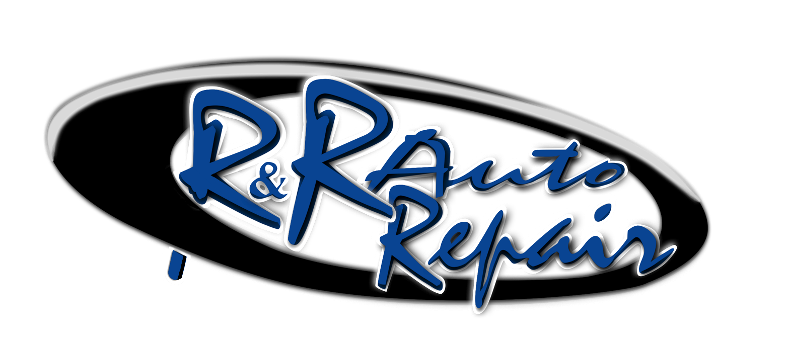 A logo that says R and R auto repair